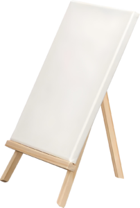 lienzo en blanco
